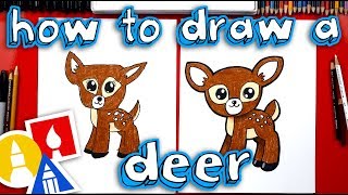 How To Draw A Baby Deer [upl. by Buck]