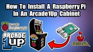 ‪Arcade1UP Raspberry Pi Install Tutorial  RetroPie in an Arcade1UP [upl. by Melodie]