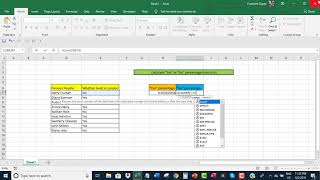 Calculate quotYesquot or quotNoquot percentage from a list in Excel [upl. by Irbmac]