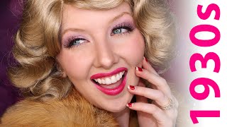 Historically Accurate 1930s Makeup Tutorial [upl. by Ursola287]