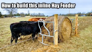 How to build an inline Hay Feeder [upl. by Letisha]