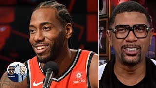 Jalen Rose reacts to Kawhi He laughed like an 85yearold man  Jalen amp Jacoby [upl. by Ytsanyd]