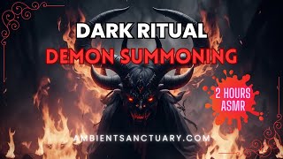 👿 Ambience  Dark Ritual  Demon Summoning  2 hours long [upl. by Lorien]