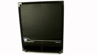 Rockville RBG12S 12quot 1400W ActivePowered DJPro Audio Subwoofer Live Demo amp Review [upl. by Alyacim]