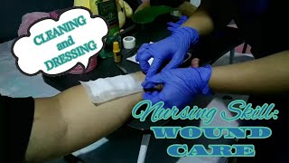 How to Clean a Linear Wound [upl. by Leay]