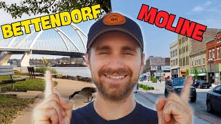 Bettendorf IA vs Moline IL Schools Economy and Housing [upl. by Jaban]