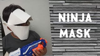 How to make a NINJA MASK [upl. by Akoyin]