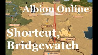 Albion Online  Caerleon to Bridgewatch fast almost safely [upl. by Letsou]