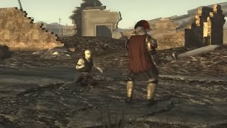 Joshua Graham vs Legate Lanius  Fallout New Vegas [upl. by Nidorf]