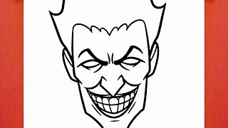 HOW TO DRAW THE JOKER [upl. by Auoh]