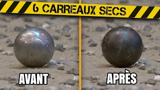 6 magiques carreaux secs à la pétanque 🪄⚪🌑 👋😀 [upl. by Adnih]