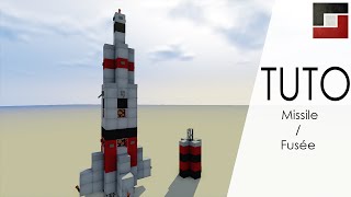 TUTO Comment faire un missile  fusée sur Minecraft  Neptunox HD FR [upl. by Ase]