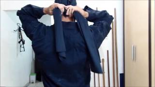 How to wear a real Ninja mask [upl. by Kadner]