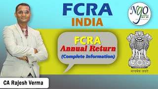 All About FCRA Annual Return [upl. by Ayama823]