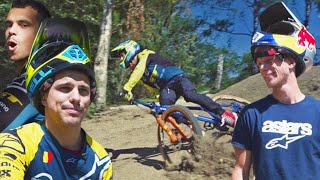 Visiting an Insane Private Dirt Park ft Martin Maes [upl. by Notsag]