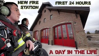 First 24 Hours in a New Fire Station  A Day in the Life [upl. by Notniv]