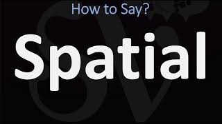 How to Pronounce Spatial CORRECTLY [upl. by Saul]