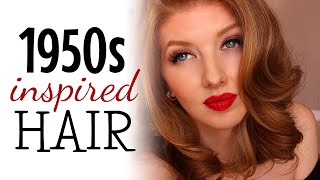 1950s Inspired Hair Tutorial [upl. by Neryt]