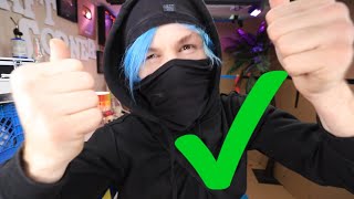 How to make a DIY ninja face mask from Trying viral summer ninja tik tok life hacks [upl. by Aikyt280]