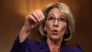 BETSY DEVOS Guns in school protect against grizzly bears [upl. by Hagi]