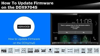 How To Download amp Update Firmware on the KENWOOD DDX9704S [upl. by Ferdinanda]