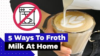 How To Froth Milk At Home Best Milk Frothers Review [upl. by Nowad84]