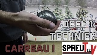 Petanque  De techniek achter een carreau [upl. by Lucho346]