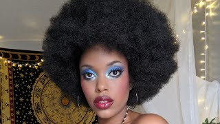 70s Makeup Tutorial disco edition [upl. by Hcurob]