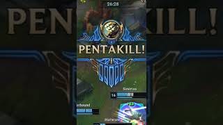 MASTER YI PENTAKILL  Sinerias [upl. by Akcirahs]