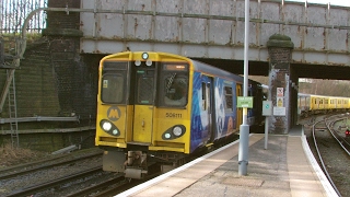 Half an Hour at 216  Birkenhead North Station 1022017  Class 507 508 terminus [upl. by Akemehc745]