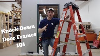 How to Install Knock Down Door Frames [upl. by Eob876]