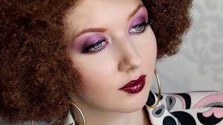 Historically Accurate 1970s DISCO Makeup Tutorial [upl. by Mirabel]