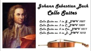 Johann Sebastian Bach  Cello suites in 432 Hz great for reading or studying [upl. by Dianna]