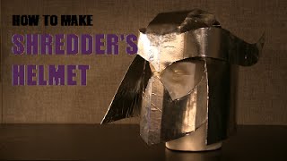 How to Make Shredders Helmet TMNT [upl. by Artemahs]