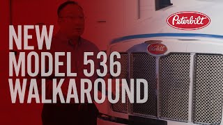 Peterbilt New Model 536 Walkaround [upl. by Deehahs836]